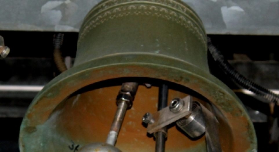 carillon bell up close